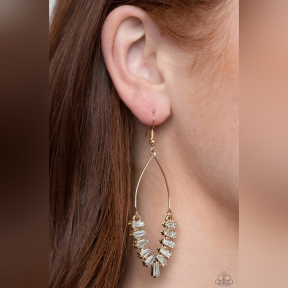 Me, Myself and ICE Gold Earrings - Picture 2 of 5